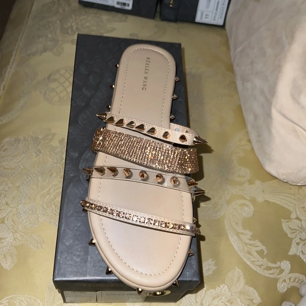 Azalea Wang Spike Sandal - Picture 2 of 3